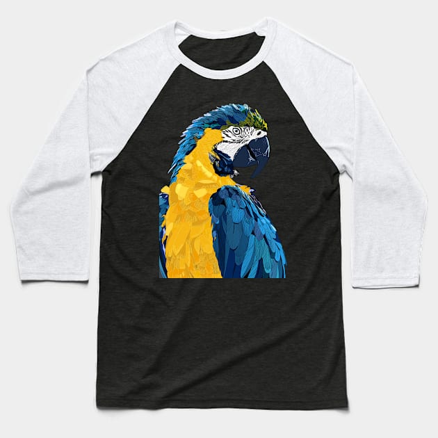 colorful parrot Baseball T-Shirt by ivox